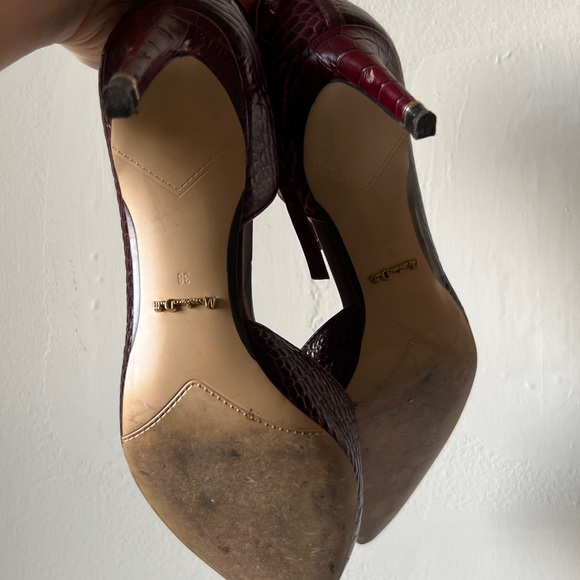 Massing Dutti Crocodile Leather D’Orsay Pumps - Picture 6 of 6